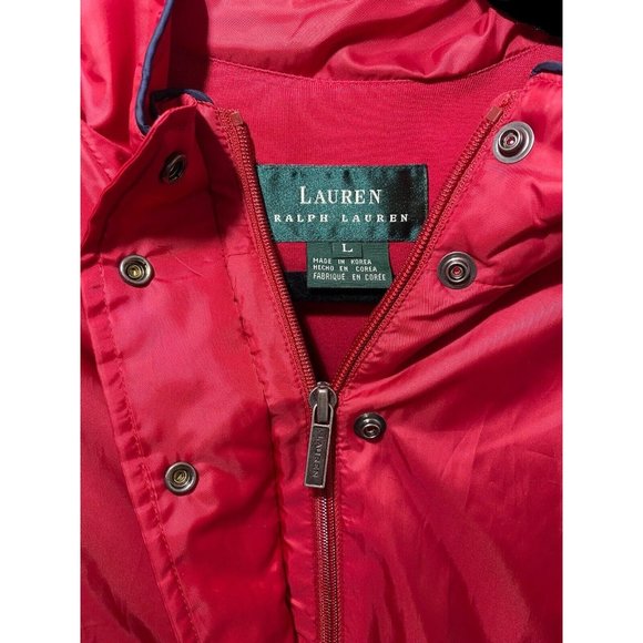Ralph Lauren LRL RED Windbreaker L Jacket M Pants Suit Nylon Sweat Track Set - Picture 3 of 15